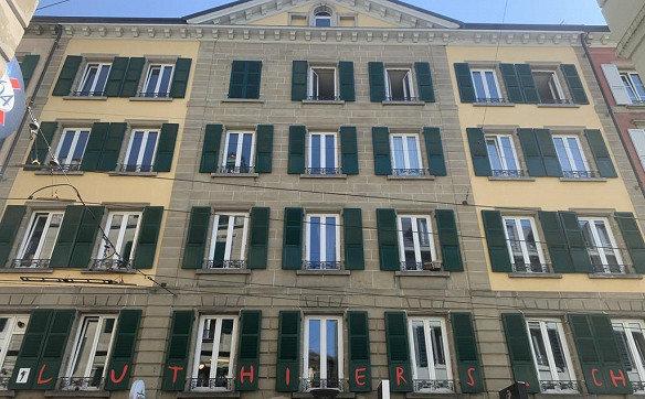 Appartement de 2 pièces avec cachet au centre ville de Lausanne