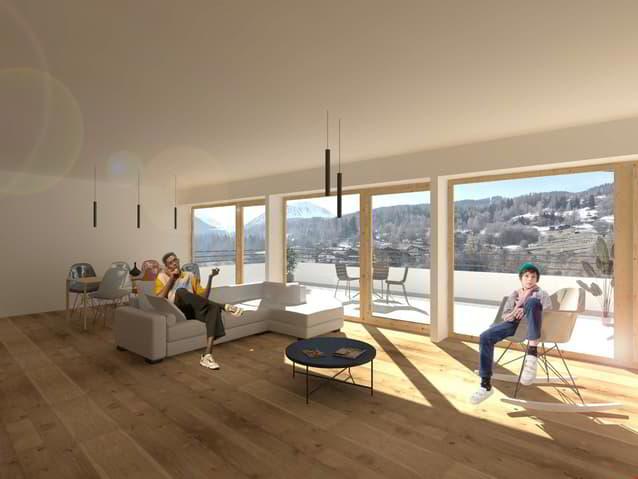 Duplex neuf avec grande terrasse