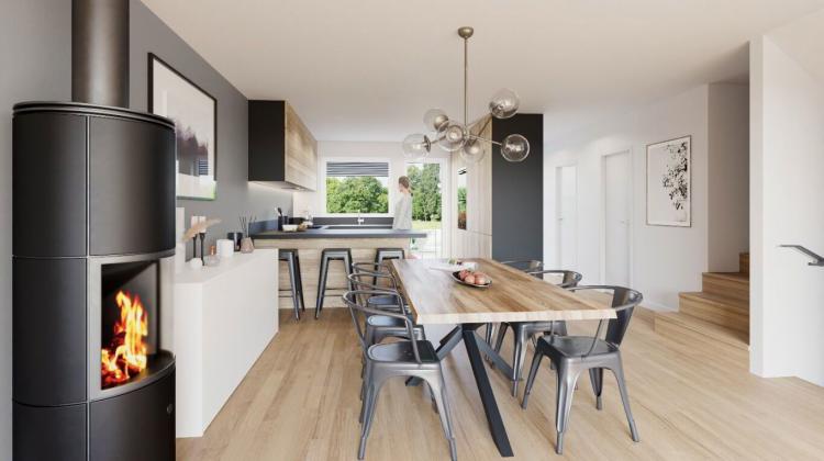 6 VILLAS CONTIGUES PARKING SOUTERRAIN PAC AIR-EAU + PANNEAUX SOLAIRE