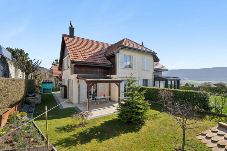Magnifique et agréable villa jumelle, de 4.5 pièces