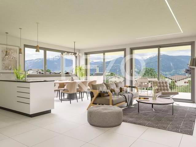 Vente Appartement 3.5 pièces - Chermignon