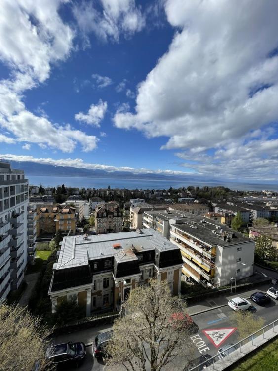 Grand logement avec vue sur le lac