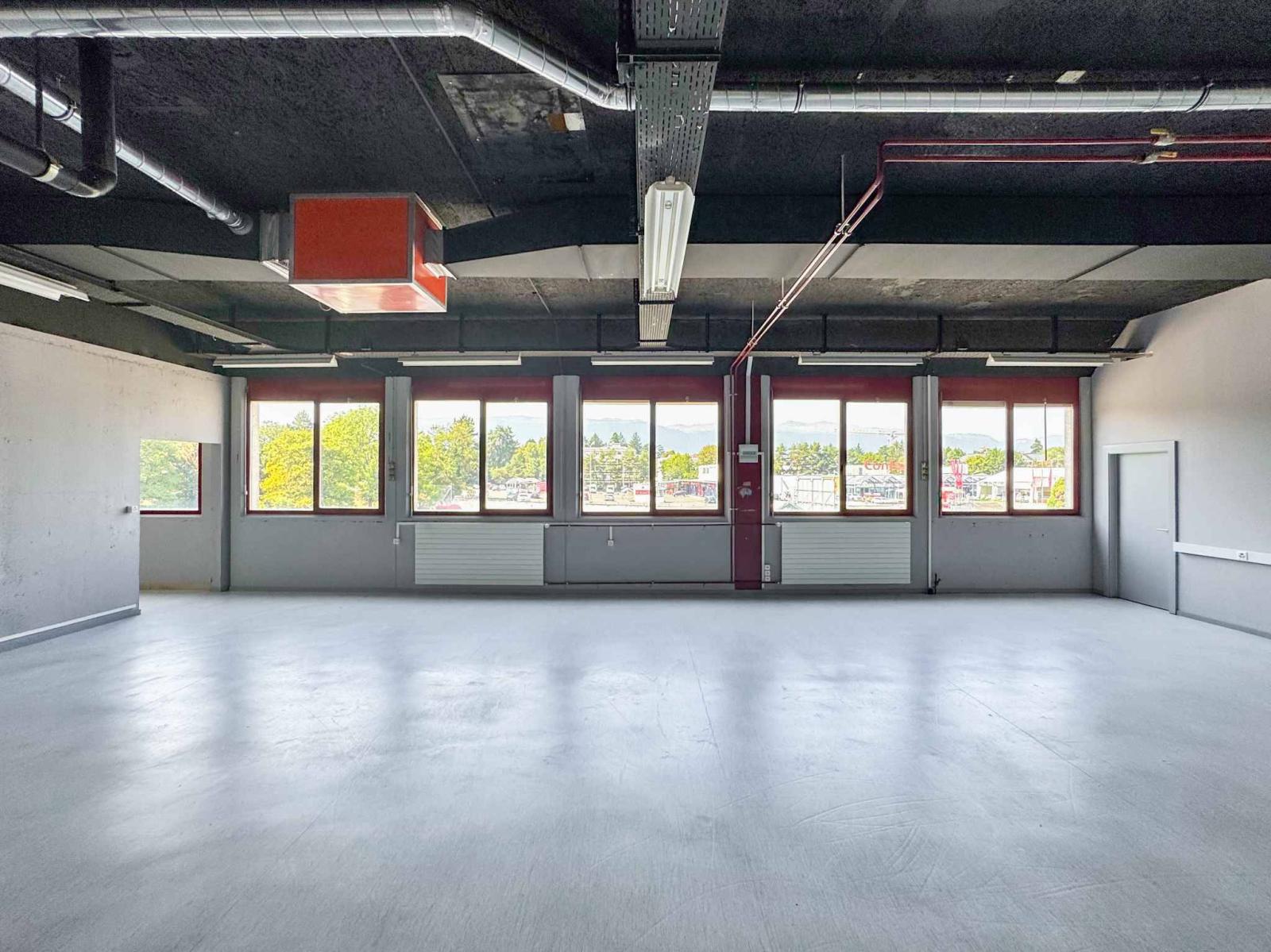 Atelier lumineux de 365 m² à Meyrin