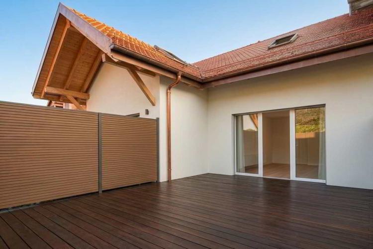 Moderne Wohnung mit Terrasse, 3 Minuten von der EHL entfernt