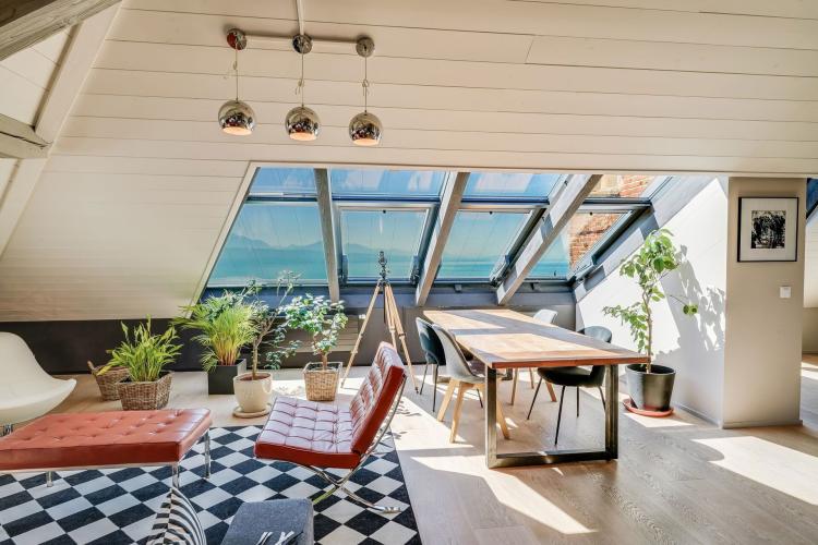 Magnifique appartement de 4.5 pièces avec vue centre de Lausanne
