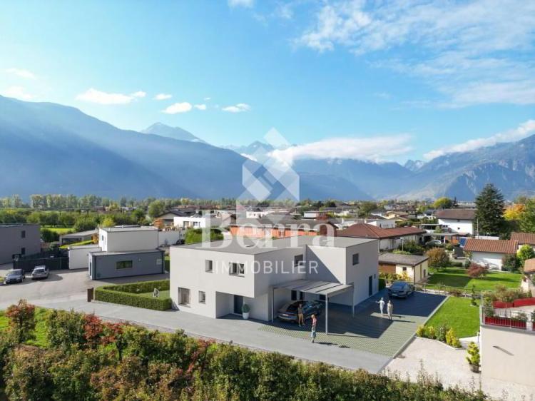 Deux villas mitoyennes neuves à Fully - Modernité, confort et sérénité au coeur du Valais