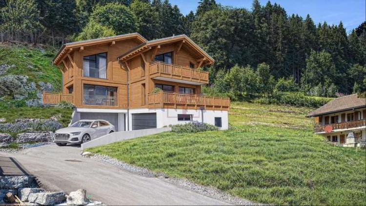 Les Sciernes-d'Albeuve - Chalet sur plan