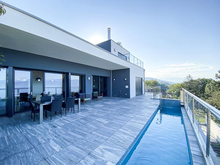 Maison de luxe avec vue imprenable à Pully