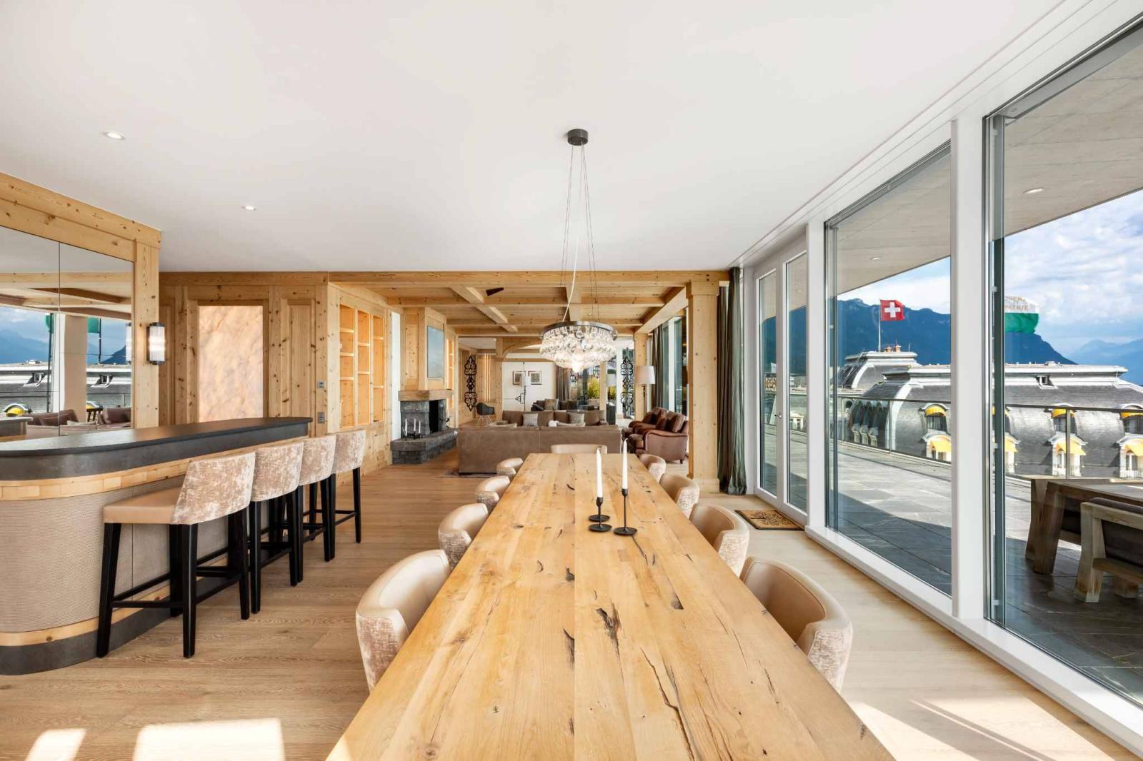 Appartement unique, entre luxe alpin et modernité