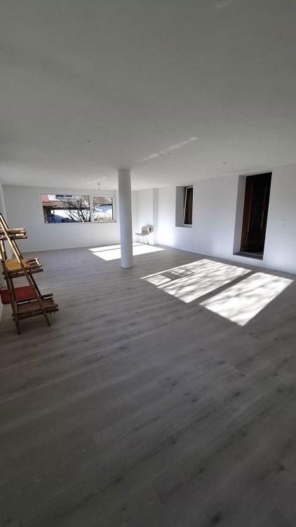 Appartement avec terrasse, jardin et vue dégagée – Lucens
