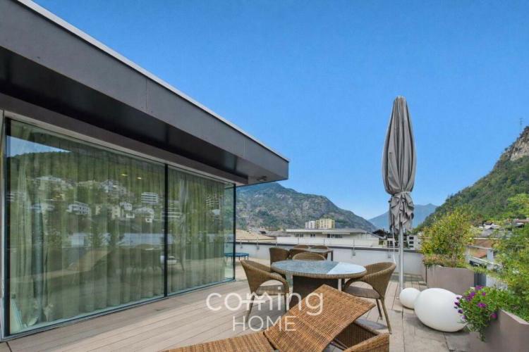 Wo die Alpen zur Kulisse werden - Exklusives 7.5-Zimmer Penthouse in Visp