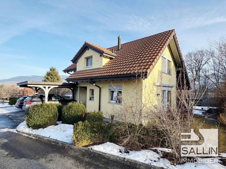 Spacieuse maison individuelle 5½ pièces, cadre paisible en impasse
