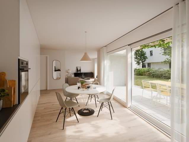 Les Capites - Appartement de 5,5 pièces avec jardin