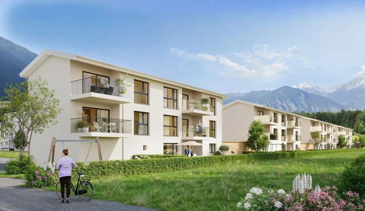 3.5 pces neuf avec jardin 120 m2 à Charrat