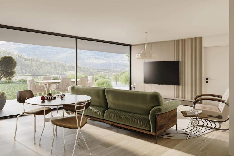 Neue 2.5-Zimmer-Wohnung mit Balkon