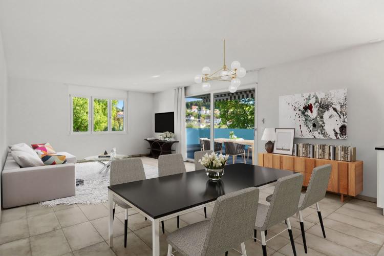 Komfortable 4.5-Zimmer-Wohnung in Porrentruy