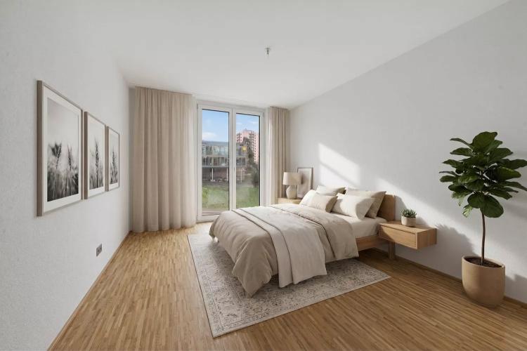 2.5 pièces neufs de 58m² avec balcon