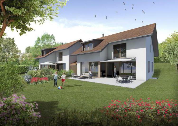 NOUVEAU !! Projet de 2 villas de 6 pièces Minergie à Le Vaud