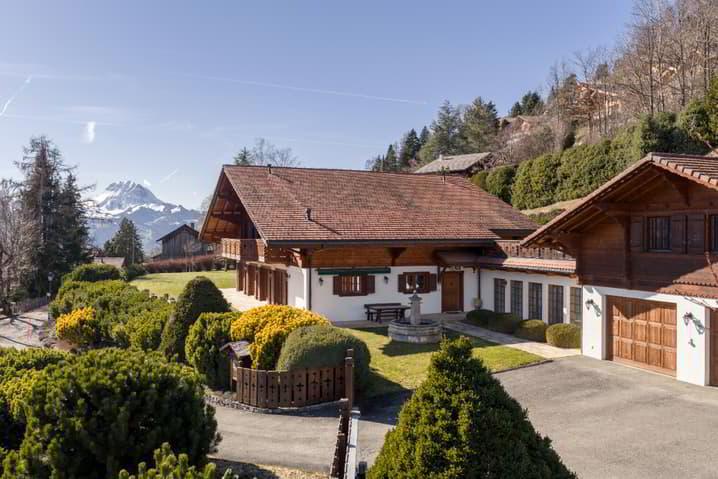 Prestige alpin et discrétion : joyau exclusif au coeur de la Gruyère