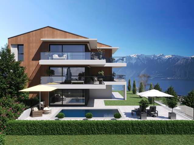 Appartement neuf de 4.5 pièces avec vue et finitions haut de gamme -...