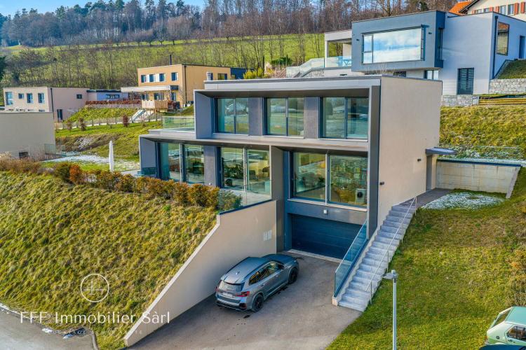 Magnifique maison au design contemporain