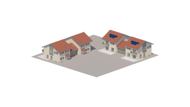 4 villas jumelées par les garages neuves à vendre à Grens dès CHF...