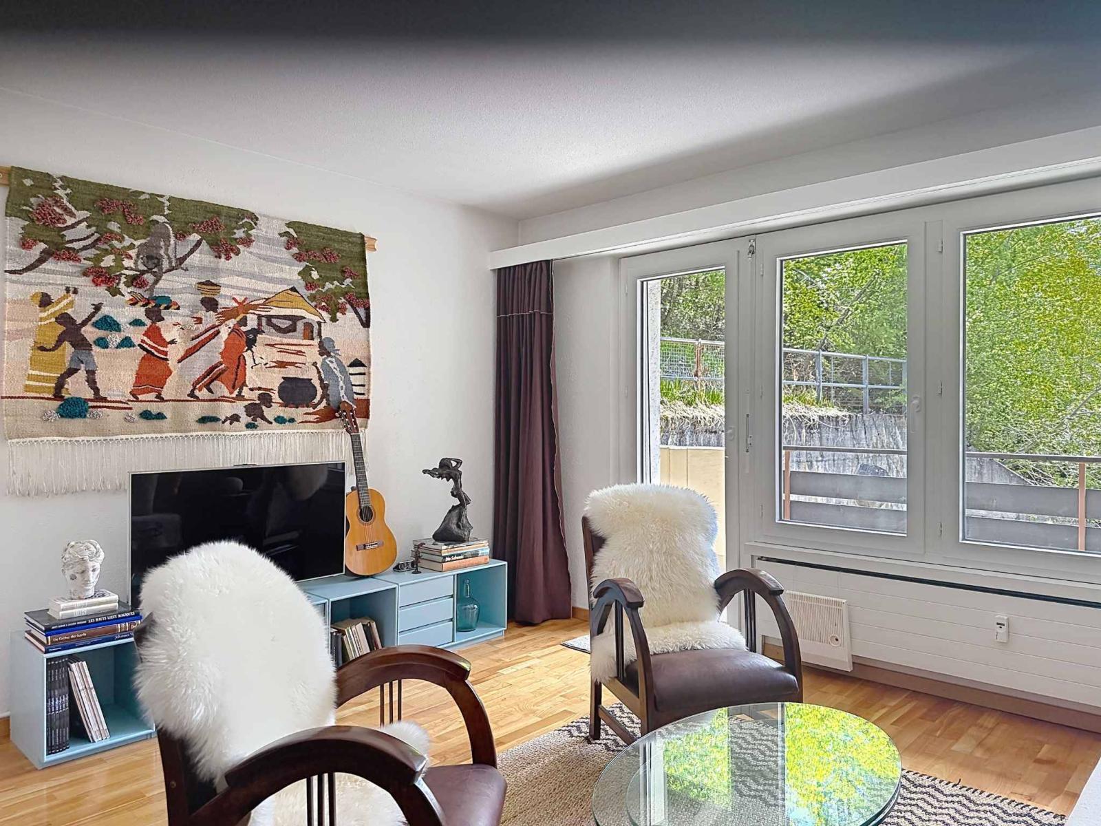 Appartement de 3,5 pièces résidence secondaire avec vue Cervin.