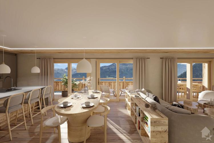 Appartement de standing à deux pas des pistes sans obligation de louer