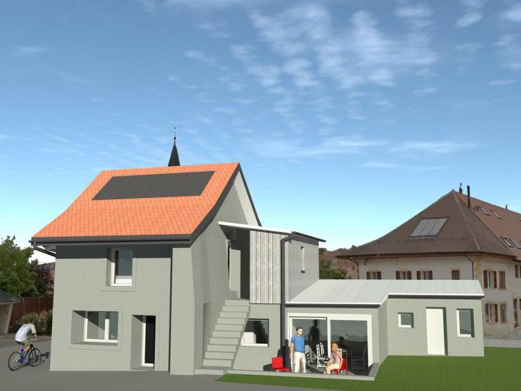 Belmont-sur-Yverdon Haus im Dorftyp Loft mit 3 Zimmern zu verkaufen