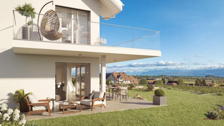 Prachtvolle 3,5-Zimmer-Wohnung mit Seeblick