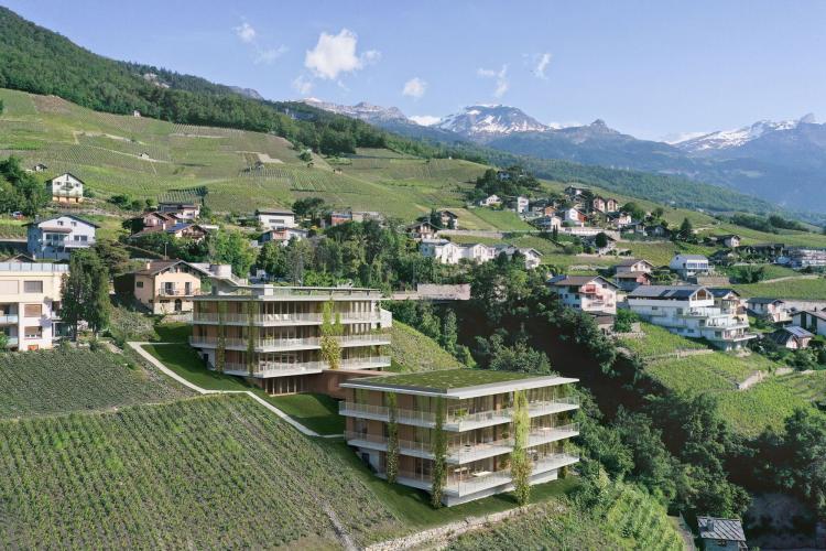 APPARTEMENTS 4.5 PIÈCES SUR PLAN À CORIN
