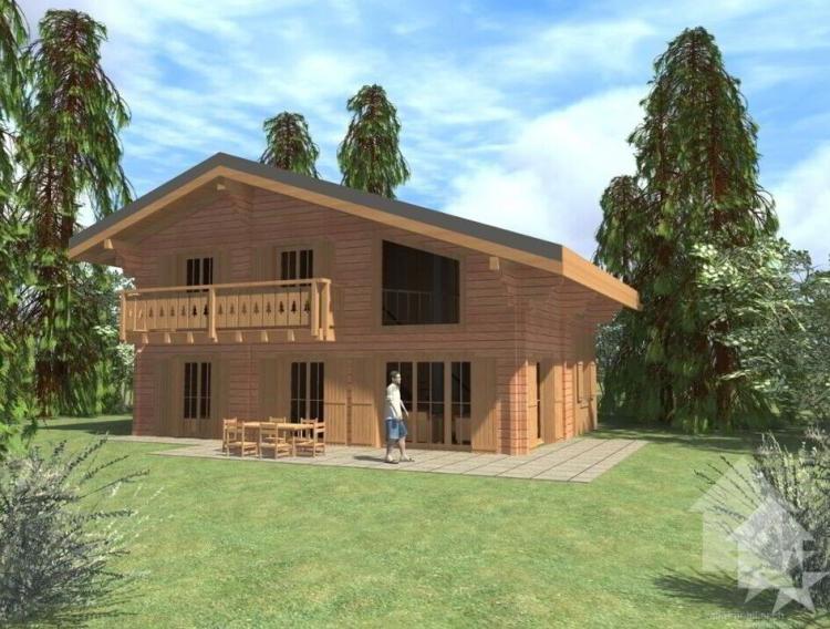 Magnifique chalet à construire de 146 m2 sur une parcelle de 1'213 m2