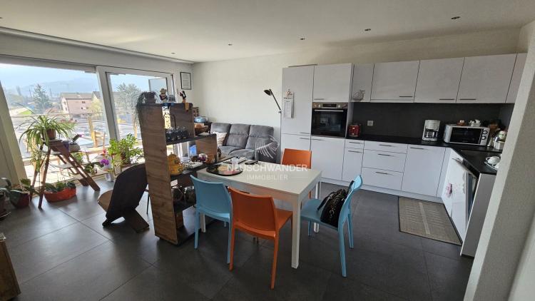 À louer à Delémont appartement de 2.5 pièces avec un balcon