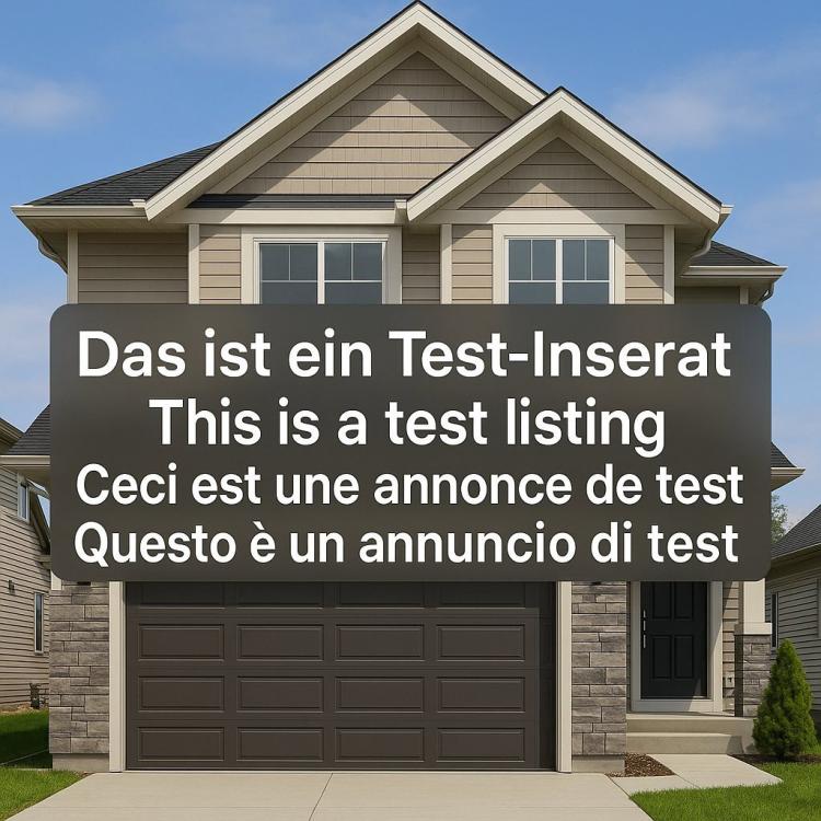 Test Inserat CL w/o M