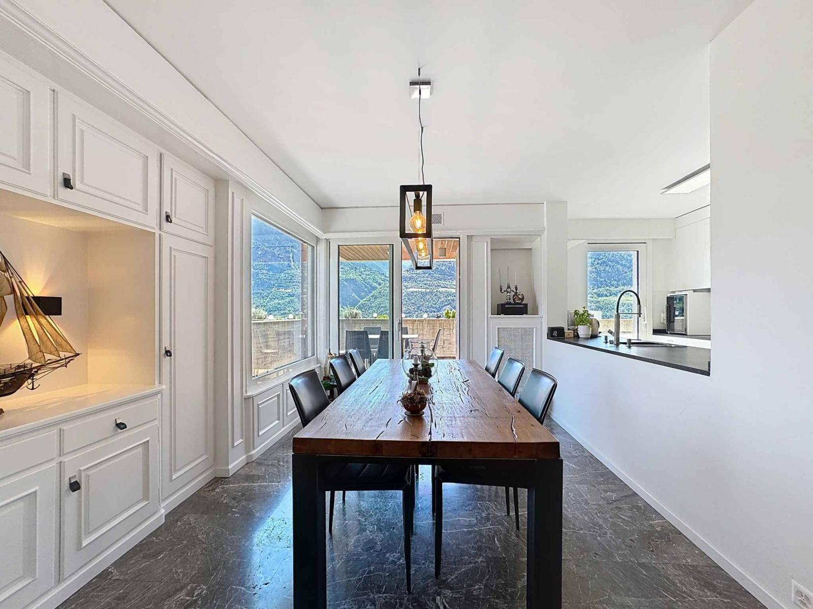 Attique duplex avec terrasse panoramique-Résidence secondaire