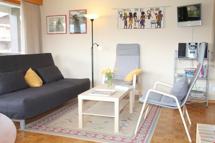 Appartement lumineux au centre de Vercorin - location touristique