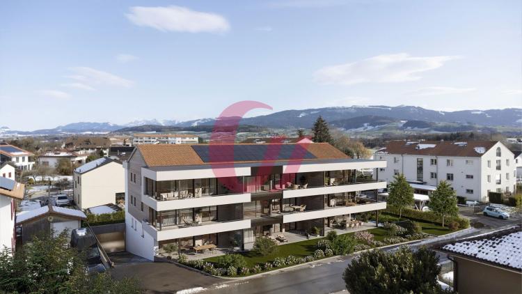 Projet exclusif de 9 appartements de standing au centre du village
