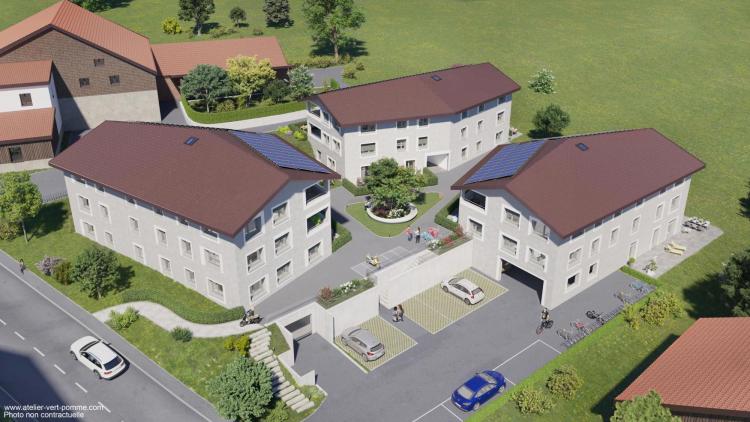 Apartment for sale, Au Village 26 (Massonnens, Switzerland)