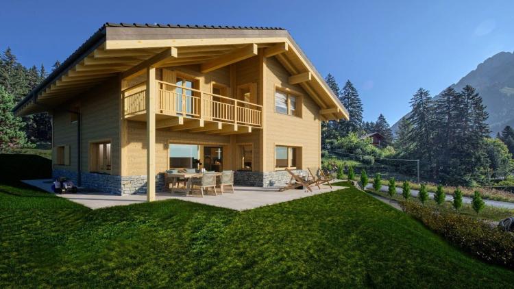 Chalet familial en résidence principale
