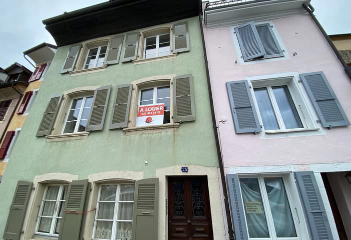 Charmant 2.5 pièces de 40m2 au 2ème étage au coeur de la vieille...