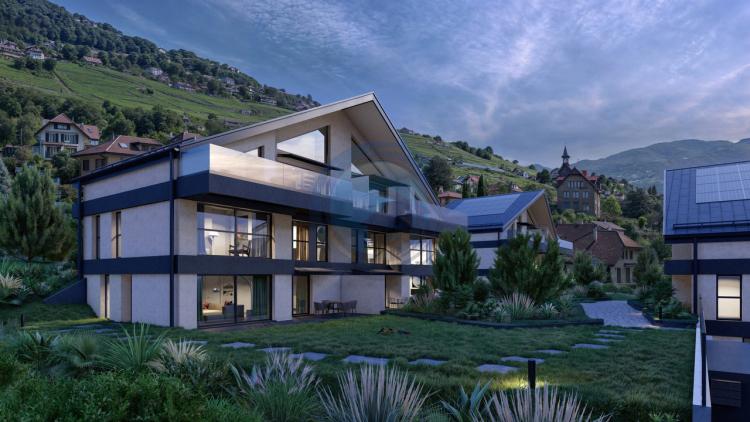 Apartment for sale, Chemin des Cerisiers 34 (Corseaux, Switzerland)