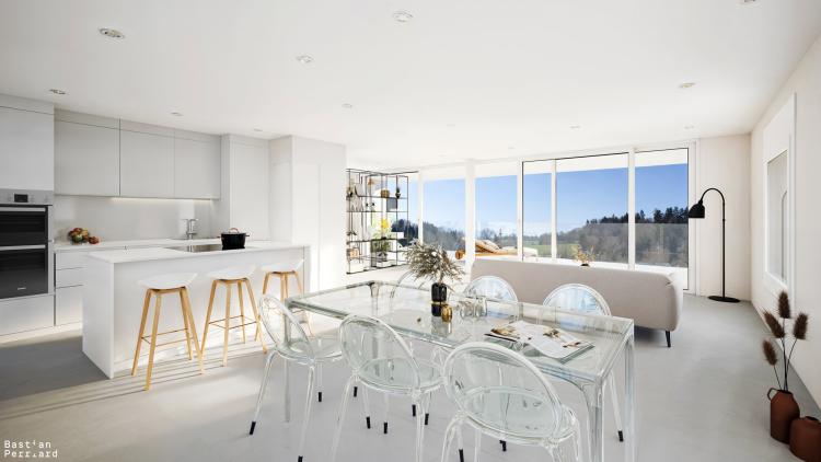 L’ÎLOT DU GIBART APPARTEMENT NEUF DE 4.5 PCES