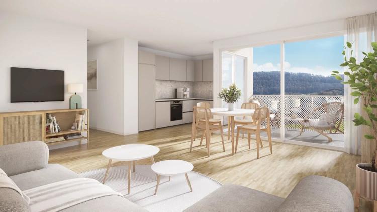Großes 3.5-Zimmer-Wohnung mit Elternsuite