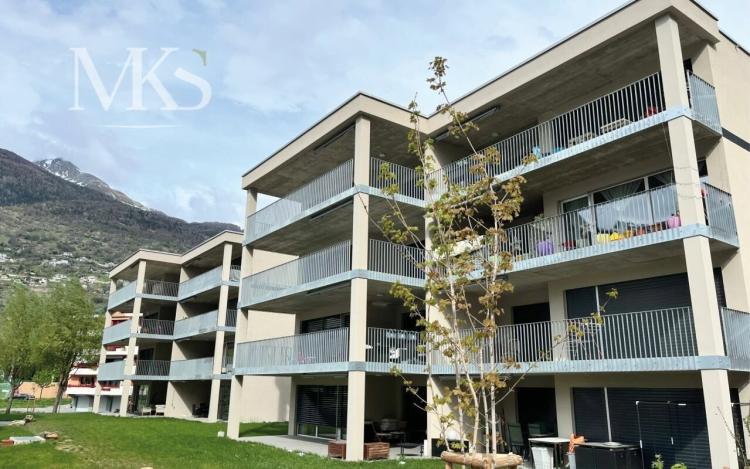 Grosszügige 3.5 Zimmer Neubau Wohnung in Visp (89 m2)