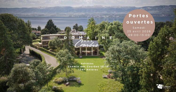 Villa contemporaine d'exception avec grand jardin au coeur d'Anières