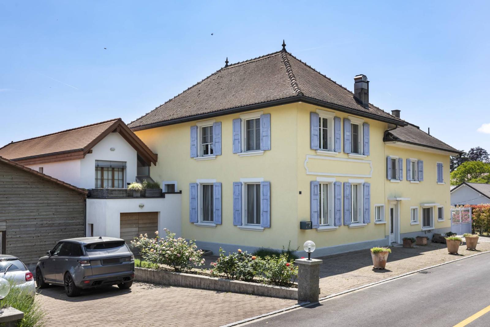 Superbe maison villageoise de 3 logements avec terrasse et jardin