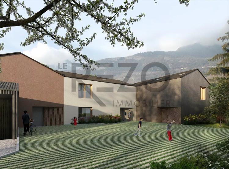 Schönes Architektenhaus in Vétroz