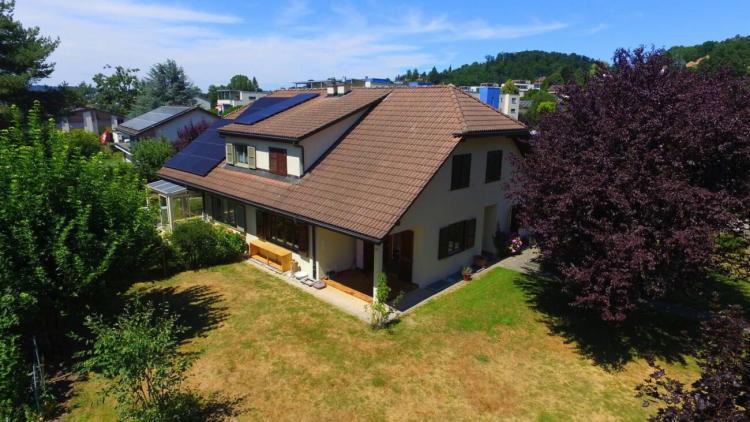 House for sale, route de Planafin 21 (Marly, Switzerland)