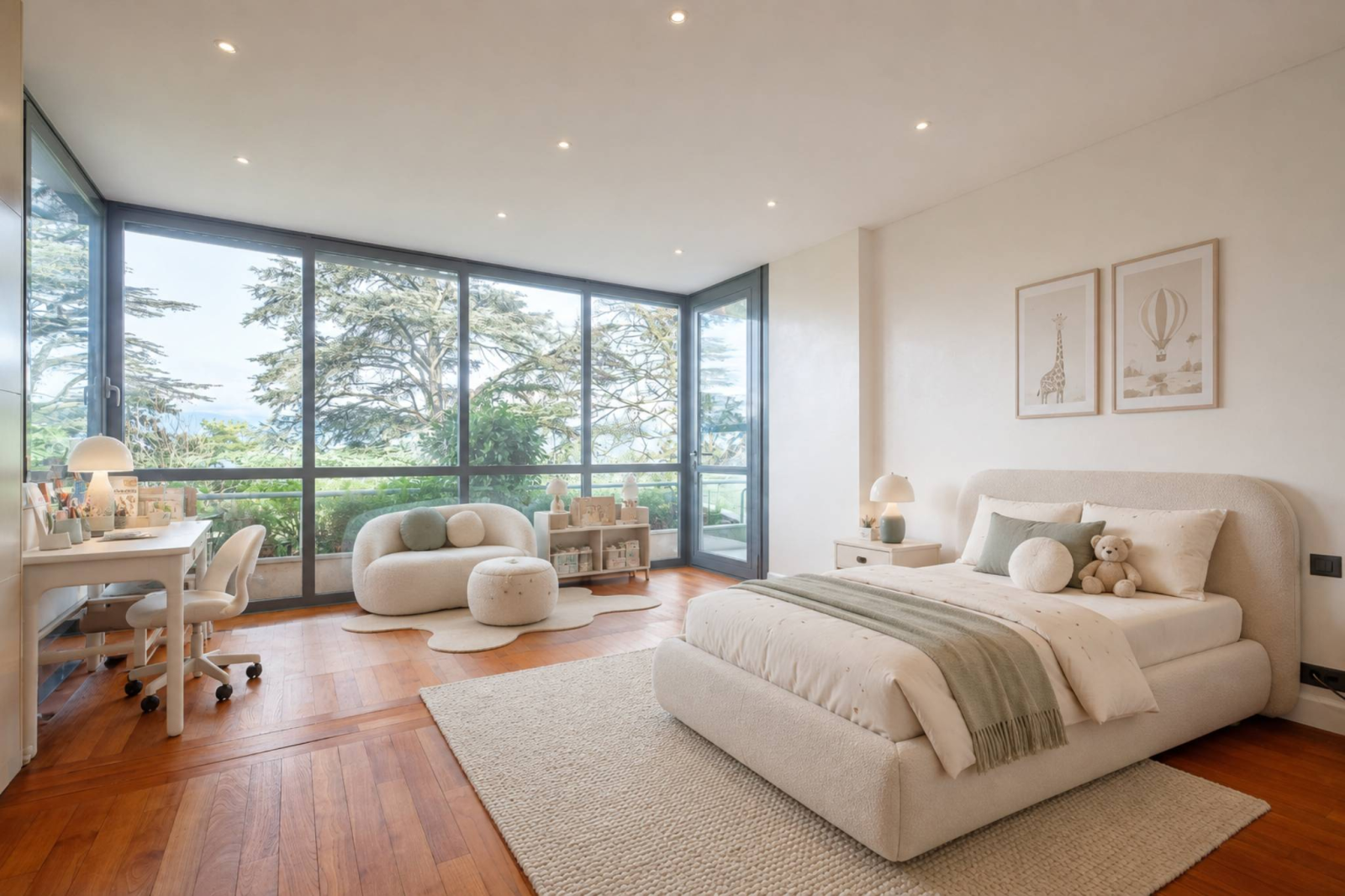 Magnifique appartement avec terrasse surplombant le lac