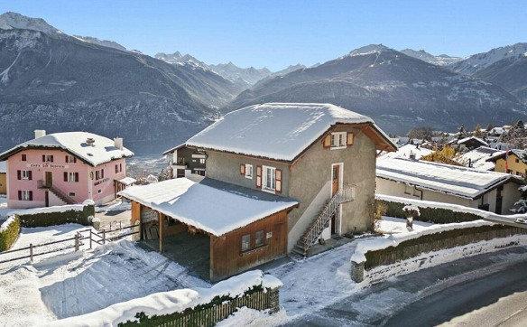Top Lage! Zweifamilienhaus im Skigebiet Crans-Montana/VS